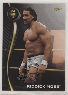 2019 Topps WWE NXT Roster Riddick Moss #38 0s5