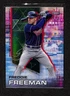 2021 Bowman's Best Green Refractor #70 Freddie Freeman SN,28/99