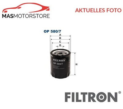MOTOR ÖLFILTER FILTRON OP580/7 P FÜR ROVER 400,200,800,25,45,100 METRO,75,100