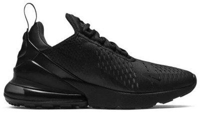 Nike Air Max 270 Triple Black Sneakers Retro AH6789-006 Womens