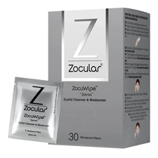 - Zocuwipe Eyelid Wipes with Natural Okra Complex - Eyelid Cleanser and Moist...