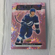 Upper Deck Dazzlers Brayden Point #DZ-88 Tampa Bay PINK 2023-24 Series 2