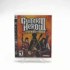 Guitar Hero III Legends of Rock- CIB - Used - Very Good Cond - Tested - PS3