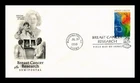 US COVER BREAST CANCER RESEARCH SEMIPOSTAL FDC SCOTT B1 ARTCRAFT