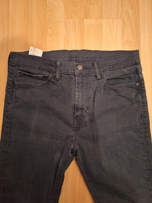 jens hosen herren 34/34, Levis 510, Grau, Baumwolle stretsch, ungetragen