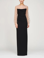 JS Collections Risha Column Gown Dress MSRP 298