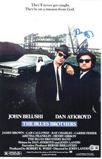 Dan Aykroyd signed 11x17 Poster Elwood J. Blues - The Beckett Authentication
