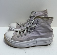 Converse Women's High Platform Pink/White All Star Chuck Taylor Size 7.5