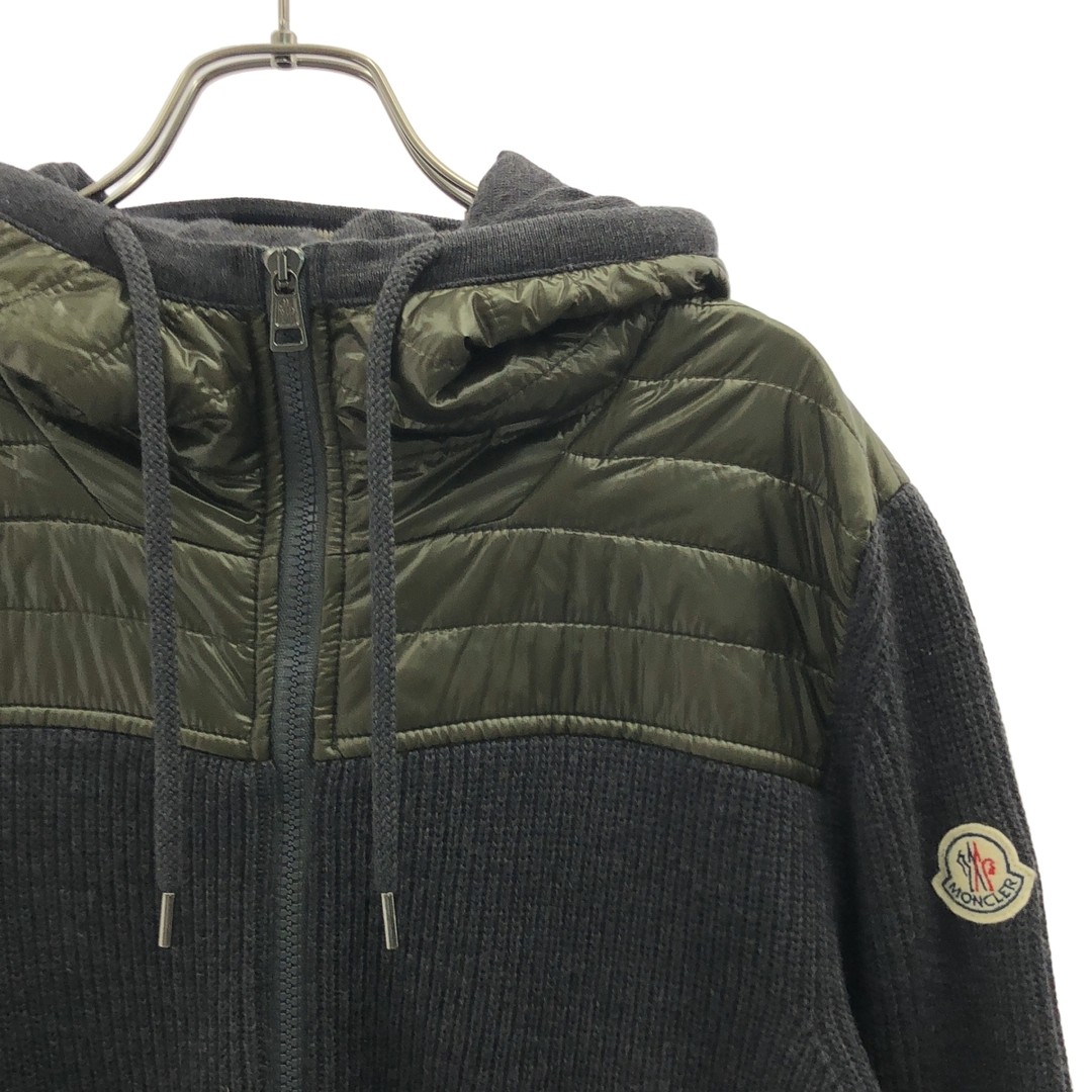 MONCLER | MAGLIONE TRICOT CARDIGAN Different Material Knit Jacket M Used KLDR-0 image 2