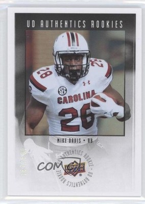 2015 Upper Deck UD Authentics Rookies 167/500 Mike Davis #UA-41 RC 0c2