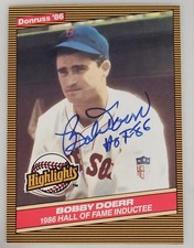 Bobby Doerr Cards, Rookie Card and Autographed Memorabilia Guide 8
