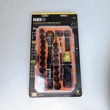 Klein Tools 65400KNECT 28pc Knect Pass-Through Impact Socket Set SAE+Metric