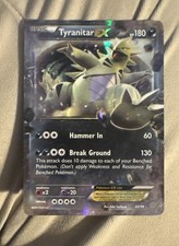 Tyranitar EX 42/98 XY - Ancient Origins Holo on eBay