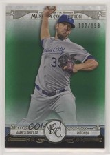 2015 Topps Museum Collection Green 102/199 James Shields #32 nh6