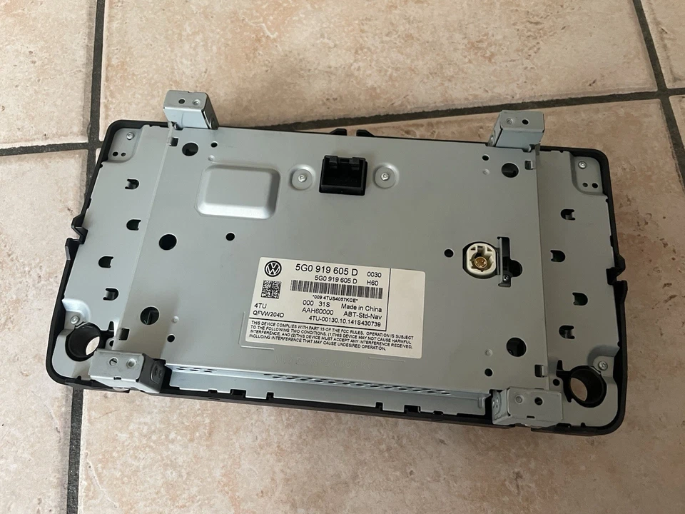 Autoradio sistema multimediale Volkswagen golf 7 5G0 035 846 A - Immagine 2 di 4