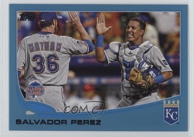 2013 Topps Update All-Star Wal-Mart Blue Salvador Perez #US98 8zr