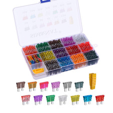 130PCS Standard Blade Car Fuse Assortment, 1A 2A 3A 4A 5A 7.5A 10A 15A 20A 25A