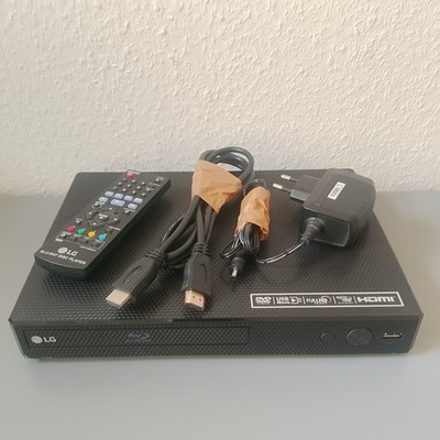 LG BP250 Blu-ray DVD Player Full HD 1080p HDMI USB schwarz, mit Fernbedienung