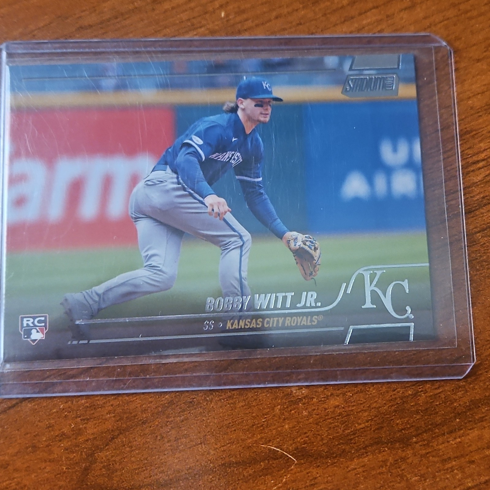 Bobby Witt Jr. #2 Baseball Cards 2022 Stadium Club trading card — raw and PSA graded price guide