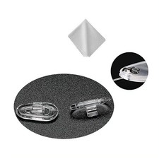 Push-in Glasses Nose Pads,5 Pairs Soft Silicone Eyeglasses Replacement Nose Pie
