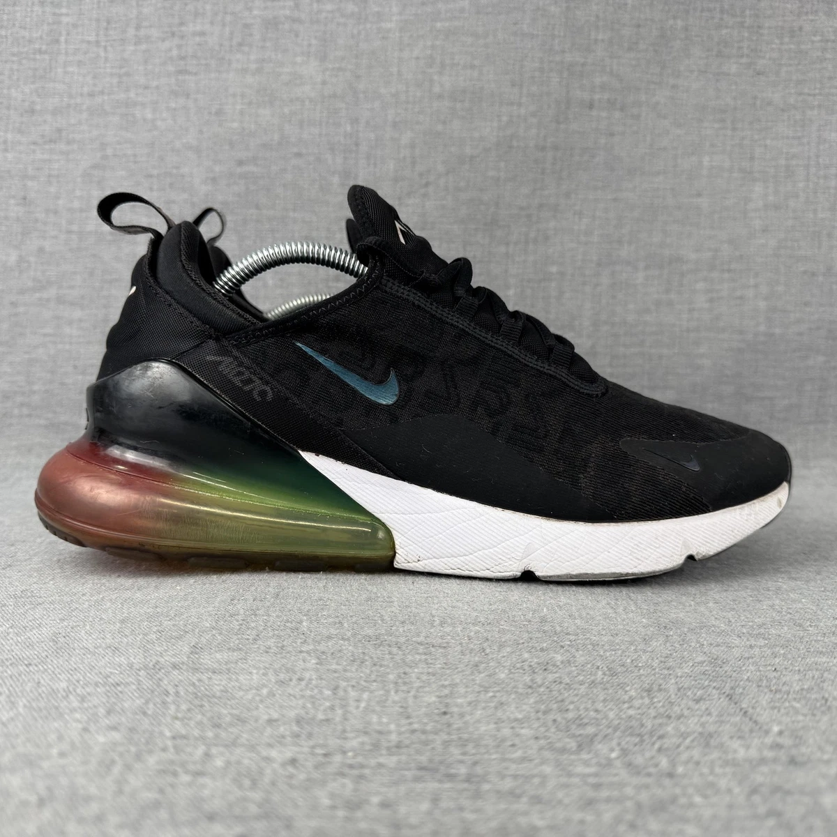 Nike Air Max 270 SE Black Laser Orange Volt Ombre Gradient Vapormax Men sz 10.5 Nike Air Max 270 SE Black Laser Orange Volt Ombre Gradient  main image 2
