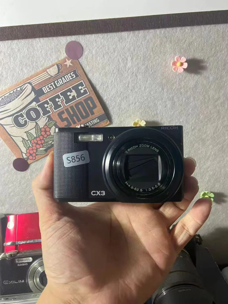 Ricoh Cx3 Ricoh Cx Ricoh CX3 10 MP Optical Zoom Black Compact
