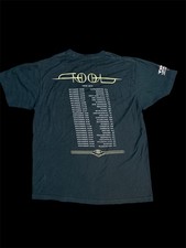 TOOL 2019 FEAR INOCULUM US LA TOUR T-SHIRT Adult L - Double Sided Dates Cities