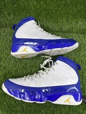 TAGLIA 10,5 Kobe Bryant Air Jordan 9 Retro PE 302370 121 Concord Bianco Tour Giallo