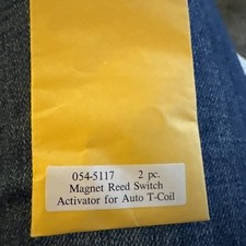 NEW Magnet Reed Switch Activator for Auto T-Coil  Hearing Aid Qty. 2