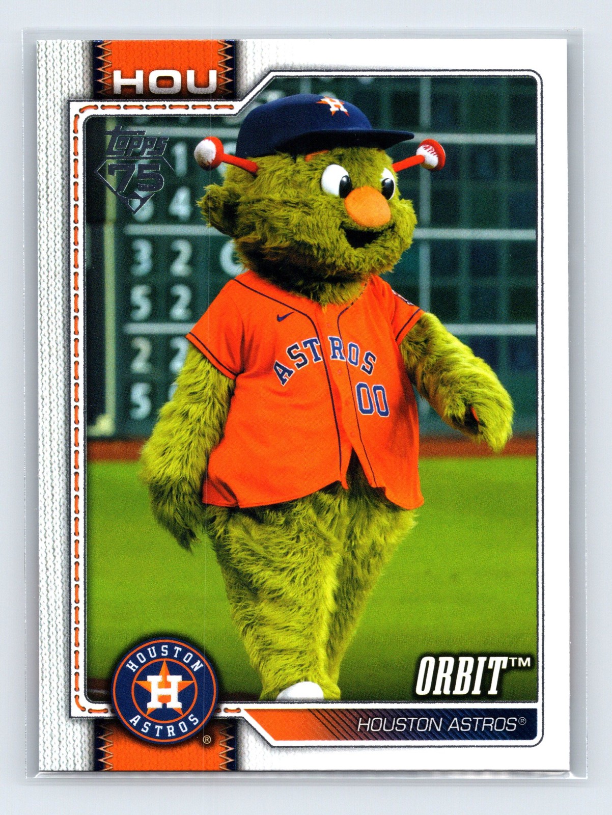 2026 Topps Orbit #M-20 Mascots Houston Astros