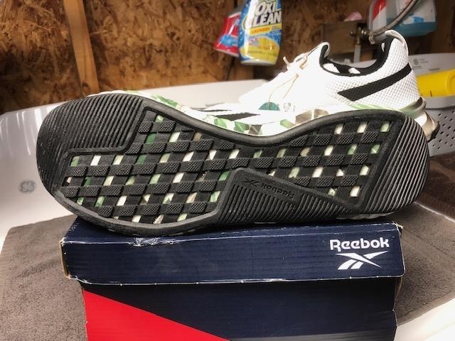 Reebok Fitness Men's White Black FLASHFILM TRAIN 2 MEN'S Sneakers FW8149 SIZE 11 thumbnail 4