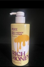 VICTORIA'S SECRET PINK RICH HONEY DAILY DRENCH BODY LOTION w/ SHEA BUTTER 12 oz