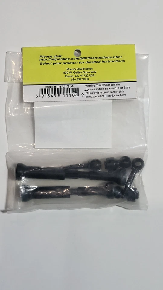 Kit de Eixo CVD MIP 11104 - Traseiro Para Traxxas Stampede, Rustler, Hoss - Imagem 3 de 3