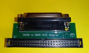 SCSI Adapter Kit --  IDC-50 Male to Dsub-25 Female