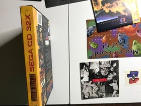Sega CD 32X Supreme Warrior CIB Warranty card tested