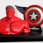 Captain America Brave New World Red Hulk & Cap Popcorn Bucket Bundle, SHIPS NOW!