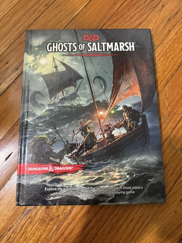 Dungeons & Dragons Ghosts of Saltmarsh Adventure Module Hardcover