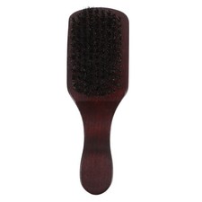 Hair Cleaning Brush Beard Brush with Wooden Handle for Men Comfortable