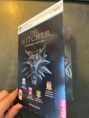 Witcher: Enhanced Edition Atari PC-DVD with Slipcover -NEW FACTORY SEALED-