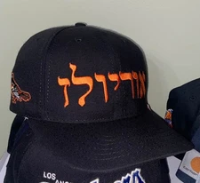 Vintage Baltimore Orioles American Needle Hebrew Wool Snapback Cap Hat 90s USA