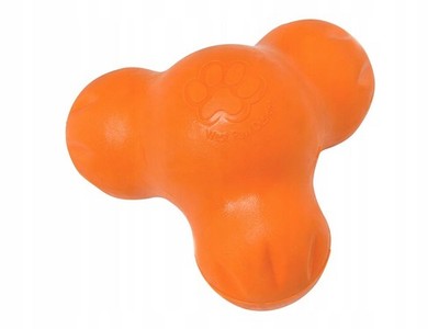 Zogoflex Tux Hundespielzeug Large (l) Orange - Beißspielzeug, Leckerlispielzeug