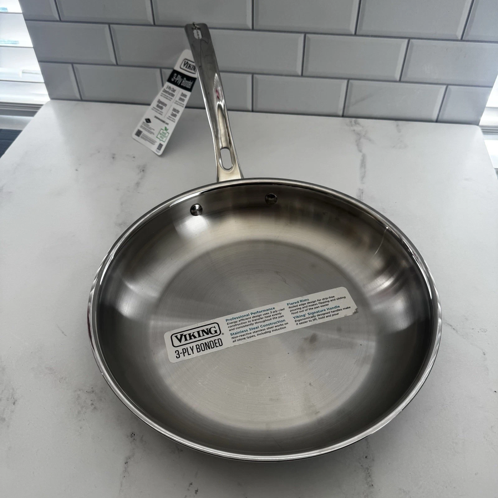 Viking 3 Ply Bonded 10” Stainless Fry Pan