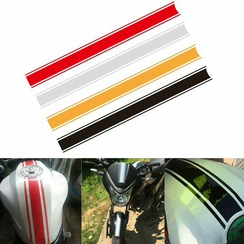 Motorcycle Tank Fairing Cowl Stripes Pinstripe Vinyl Racing Decal Sticker Parts - Picture 2 of 12