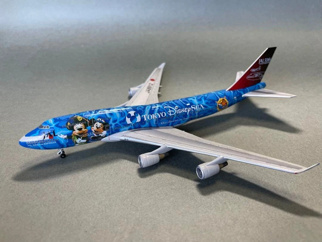 JAPAN AIRLINES B747-400 TOKYO DISNEY SEA 1:400 BBOX JA8912 DREAM Express