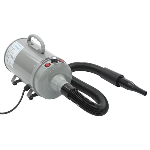 Secador de pelo 2200W para mascotas perros velocidad ajustable aseo de perros secador de pelo con 4 boquillas - Imagen 12 de 12