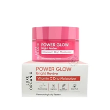 Luxe Organix Power Glow Bright Revive Vitamin C Drip Moisturizer 50g
