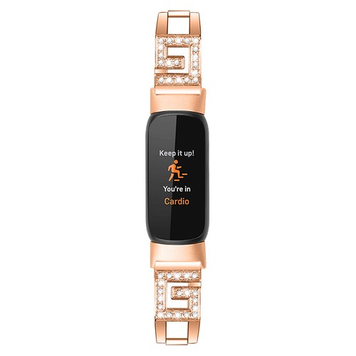 Replacement For Fitbit Luxe Bling Diamond Stainless Steel Watch Band Metal Band - 第 7/15 張圖片