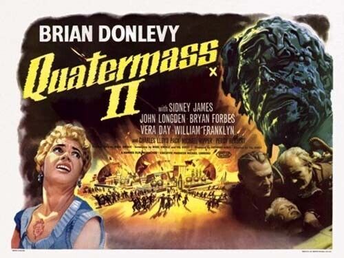 Quatermass 11 DVD 1957. Kopie des gemeinfreien Films. disc only