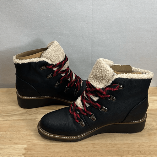 Dr. Scholl's So Cozy Bootie- Black- Size 7 M- NIB - Imagen 4 de 8