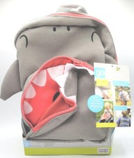 Goldbug On the Go Deluxe Character Kid's Backpack.Harness/Compartment. Shark New